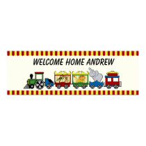 Circus Train Welcome Poster posters