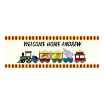 Circus Train Welcome Poster posters