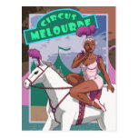 Circus Trick Rider Postcard