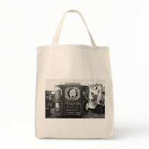 Circus Wagon Vintage 1937 Montana Photo Tote Bags