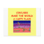 circuses post cards