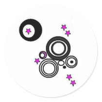 cirles and stars stickers by SUNZUP4U cirles and stars stickers