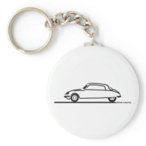 Ciroen DS 21 Pallas Keychain