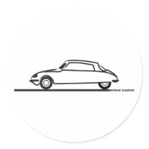 Ciroen DS 21 Pallas Sticker