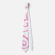 Cirrus Ivory (Pink) Tie