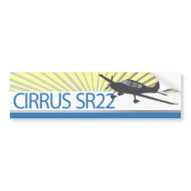Cirrus SR22 Bumper Stickers