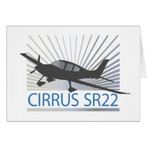 Cirrus SR22 Greeting Card