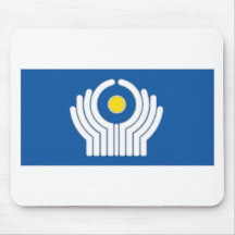 CIS Commonwealth of Independent States Flag Mousepad