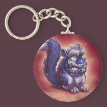 Cisco the Chinchilla keychains