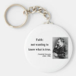 Cita 5b de Nietzsche Llaveros Personalizados