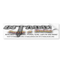 Citadel ® Bumper Sticker bumper stickers