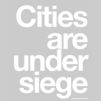 CITIES ARE UNDER SIEGE t-shirts by andreapetrecca CITIES ARE UNDER SIEGE t-shirts