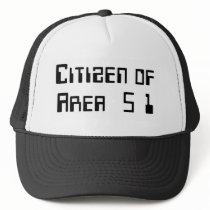 Citizen of Area 51 hats