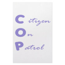 Citizen On Patrol Stationery