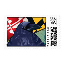 Citizen Raven, Maryland's Nevermore Postage