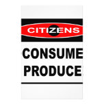 CITIZENS -  CONSUME PRODUCE STATIONERY PAPER