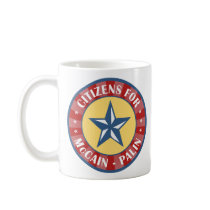 Citizens For McCain Palin mugs