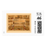 Citizens Volunteer Hospital by P.S. Duval 1862 postage