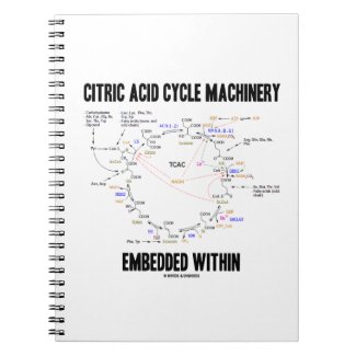 Citric Acid Cycle Machinery Embedded Within Krebs Note Books