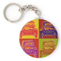 Citroen 2CV 1 Keychains