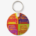 Citroen 2CV 1 keychains