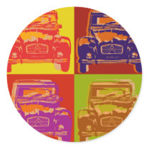 Citroen 2CV 1 Stickers