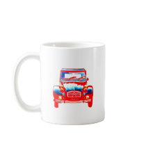 Citroen 2CV 2 Coffee Mugs