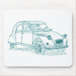 Citroen 2CV Mousepad