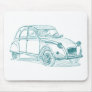 Citroen 2CV Mousepad