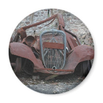 Citroen at Oradour France magnets by DejaVu_Images Citroen at Oradour France magnets