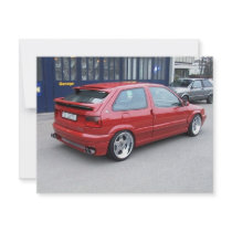 Citroen ZX VS SD 8x17 Custom Invitations