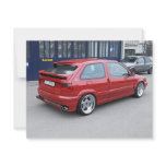 Citroen ZX VS SD 8x17 Custom Invitations