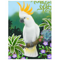 Citron Cockatoo Kids Dark T-Shirt by twopurringcats Citron Cockatoo Kids Dark T-Shirt