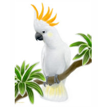 Citron Cockatoo Petite Shirt by twopurringcats Citron Cockatoo Petite Shirt