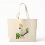 Citron Crested Cockatoo Tote Bag