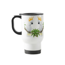 Citron Crested Cockatoo Travel Mug
