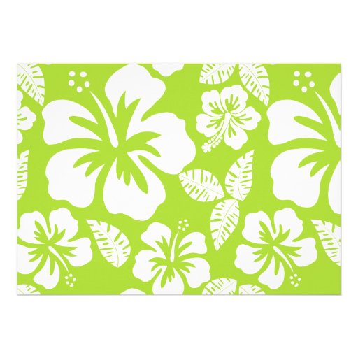 Citron Green Tropical Hibiscus; Summer Palm Announcement
