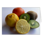 Citrus Fruit card