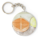 Citrus Fruit Key Chain