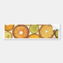 Citrus fruits bumper stickers