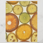 Citrus fruits full color flyer