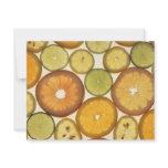Citrus fruits custom invites