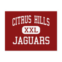 Citrus Hills - Jaguars - High - Perris California postcards