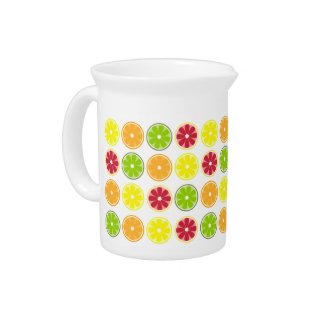 Citrus Pitcher - Lemon, Lime, Grapefruit, Orange pitcher