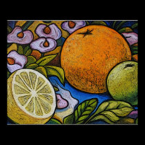 Citrus poster posters