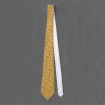 Citrus tie with white background