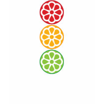 Citrus Trafficlight t-shirts by 21gunsalute Citrus Trafficlight t-shirts