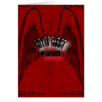 city 4 christ greeting card