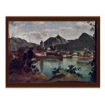City And Lake Como, Italian: La Città E Il Lago Di Postcard