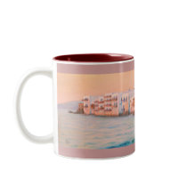 City at the edge mug.